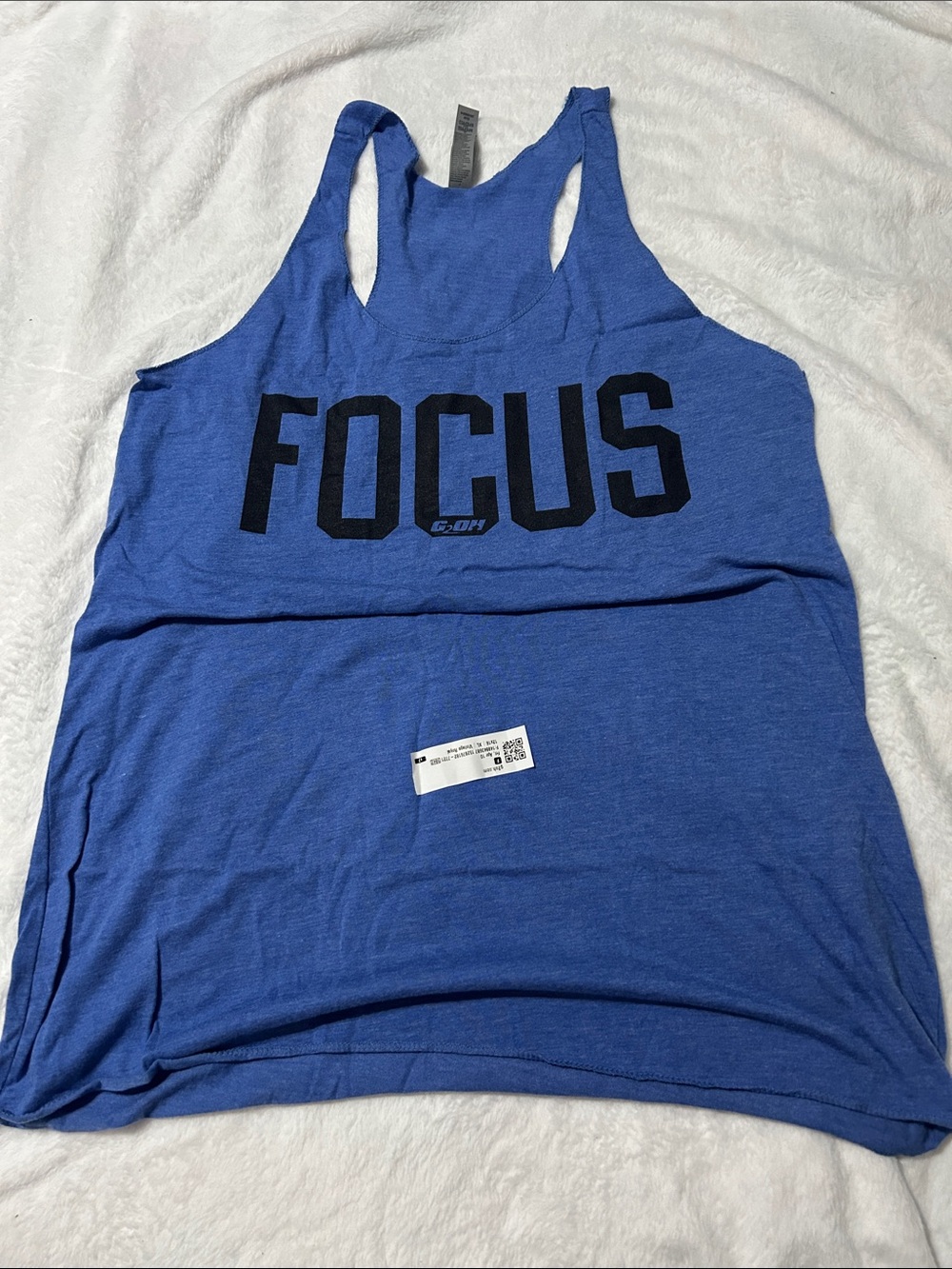 FOCUS Blue Women's Tank Top